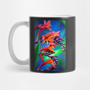 Blooming Crocosmia Mug